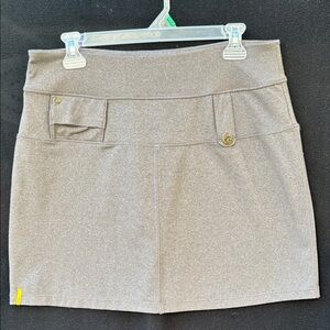 Lole Women's Mini Skirt in Taupe